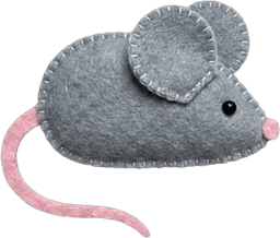 Mice felt piece